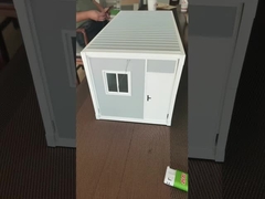 Eco Friendly Prefab Small Folding House Caravan Container Weatherproof