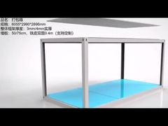 Waterproof Modular Folding Caravan Container House Homes