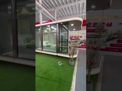 White Aluminum Apple Capsule House Container For Outdoor Adventure