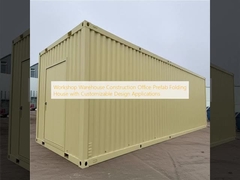 Workshop Warehouse Construction Office Prefab Folding House with Customizable Design Applications