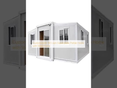 Customizable 18.5 sqm Expandable Prefab Home with Steel Frame