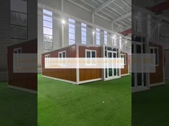 Customizable Prefab Folding House Steel 20ft/40ft Container