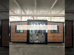 20ft/40ft Steel Prefab Folding House with Grade A Fire Resistance