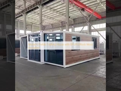 Modern Prefab Folding House with EPS/PU/Rock Wool Insulation