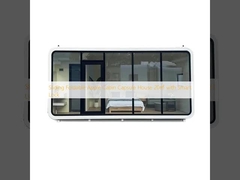 Sliding Foldable Apple Cabin Capsule House 20㎡ with Smart Lock