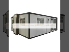 Modern Prefab Folding House 700mm Customizable Modular Design