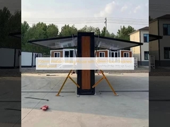700mm Prefab Folding House with 50mm Floor Thickness Waterproof