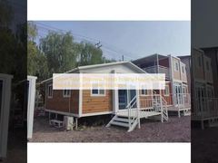 50mm Floor Thickness Prefab Folding House with 8 Magnitude Earthquake Resistance