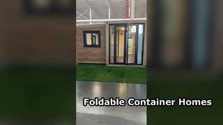 Foldable 20ft Container Homes Ready Now