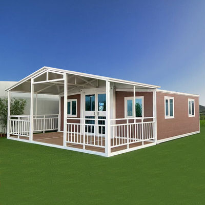 Buy Environmentally-Friendly 40ft Modular Living Spaces with 18mm Floor Thickness and Ground Main Frame Made of Bamboo Plywood online manufacture