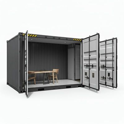 Buy 40ft Converted Shipping Containers Flatpack Temporary Housing Home online manufacture