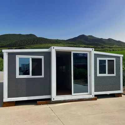Buy 40ft Expandable Container Home with 18mm Floor Thickness PVC/PPR Pipes Included and Seismic Performance Level 8 Modular Living Space online manufacture