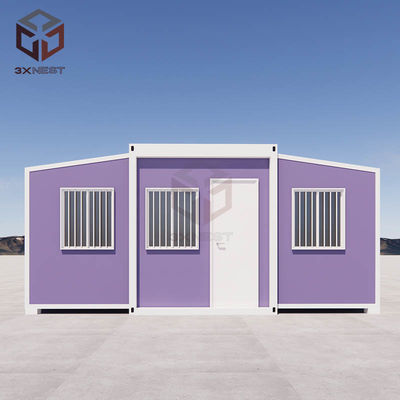 Buy Fire Resistant Expandable Container House with Level 8 Earthquake Resistance online manufacture