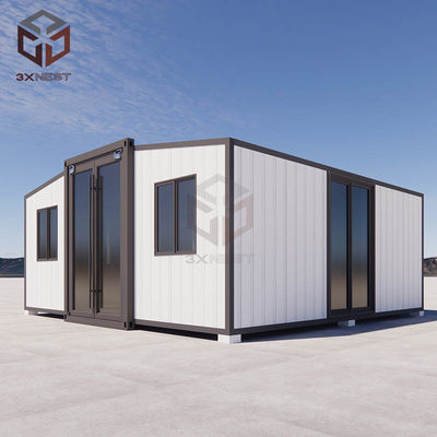 Buy Fully Welded Green Steel Foldable 20ft Container Cabin House OEM online manufacture