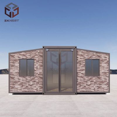 Buy Graphene EPS Foldable 20ft Container Collapsible House Cabin Earthquake Resistant online manufacture