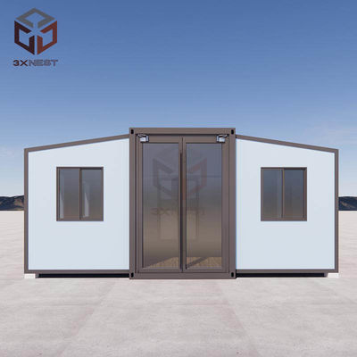 Buy Portable Fireproof Expandable Foldable 20ft Container House With Terrace online manufacture