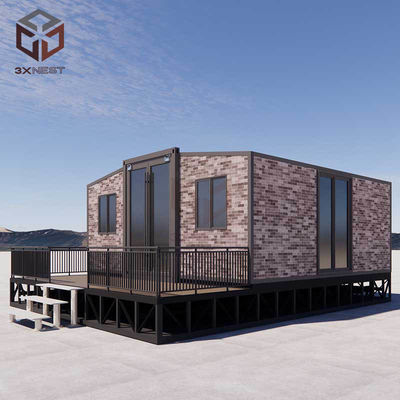Buy 20FT Premade Houses of with Broken Bridge Aluminum Double Doors and PU Sandwich Panel online manufacture