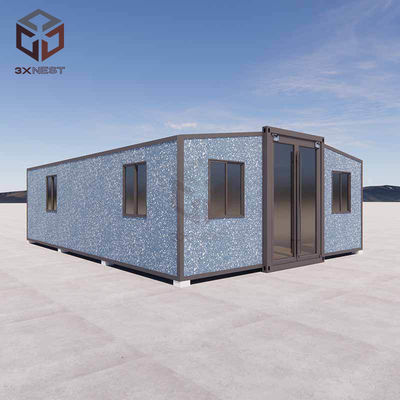 Buy 56 Sqm Prefab Expanding Container House Shipping Tiny Home Expandable online manufacture