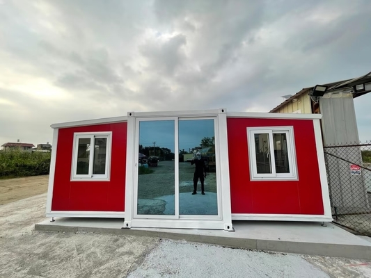 Buy Expandable Prefab Homes with 18.5 Square Meter Space Excellent Insulation for Militarized Base Use online manufacture