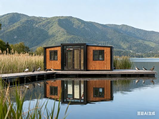 Buy Foldable 20ft Container Featuring Bathroom Wet-Dry Separation and Thermal-break Aluminum Window for Space Utilization online manufacture