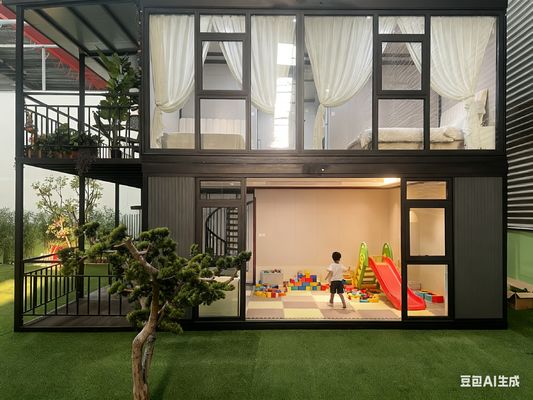 Buy 2 KN/m2 Floor Permitted Loading Expandable Shipping Container House with Strong And Long-lasting Durability online manufacture