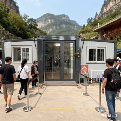 Buy Top Beam Bending Parts 2.0mm Expandable double wing container house online manufacture