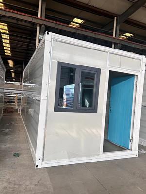 Buy Wind-resistant 0.5KN/m2 Flat Pack Folding House with Sound Insulation ≥30db and Seismic Level 8 Performance online manufacture