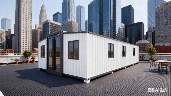 Buy Level 8 Seismic Performance 40ft Expandable Container Home for Dry And Wet Separation Bathroom in Expanded size online manufacture