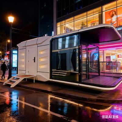 Buy 3460 Width Space Capsule House with 7 Tons Net Weight and 29.6 Square Meters Floor Area online manufacture