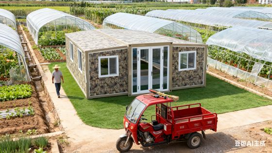 Buy Foldable 20ft Container with 75mm EPS Sandwich Panels, Standard Electrical Distribution, and Optional Color Customization online manufacture