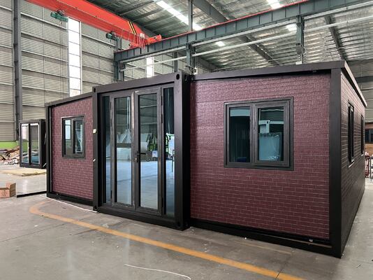 buy 75mm EPS Sandwich Panels Foldable 20ft Container with Wind Resistance 4.18 KN/M² and Seismic Performance Level 8 online manufacture