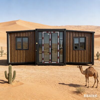 buy Foldable 20ft Container with Fully Galvanized Side Frame, Customizable Terrace, and International Safety Standards online manufacture