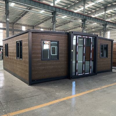 buy Wind Resistance 4.18 KN/m² Foldable 20ft Container with 75mm EPS Sandwich Panels and Fully Galvanized Main Frame online manufacture