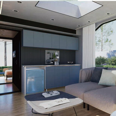Portable Space Capsule House 8 Tons with Galvanized Steel Frame