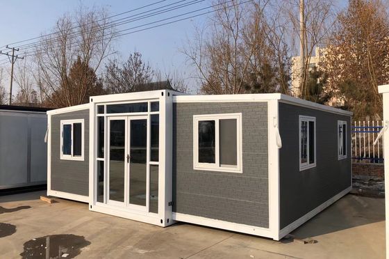 40ft Expandable Container Home with Galvanized Steel Framework