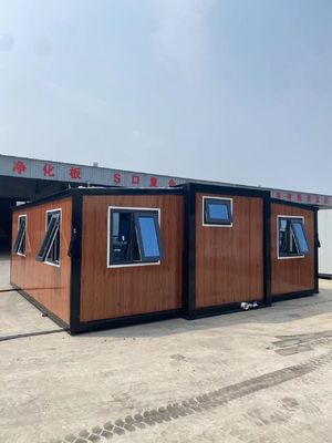 40ft Expandable Container Home with T65mm EPS Steel Plate 72m²