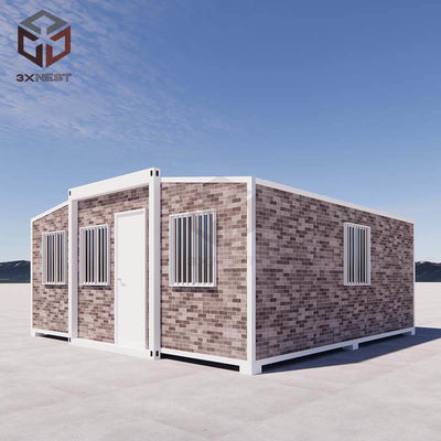 T65mm EPS Color Steel Plate Expandable Container Cabin / Collapsible Tiny House