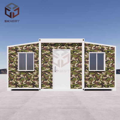 Fireproof Expandable Container House with T65mm EPS Color Steel Plate