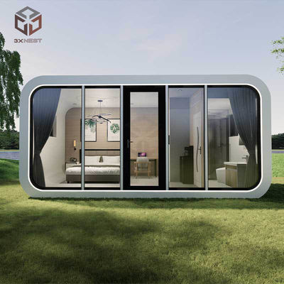 Smart Fresh Air Ventilation Apple Capsule House Pod Tempered Glass Windows
