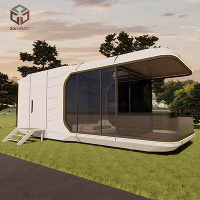 Compact Modular Space Capsule Prefabricated Pod Container Homes