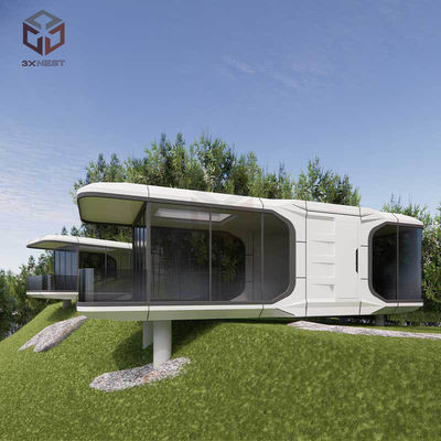 Smart Aluminum Space Capsule House Prefab Garden Office Pod