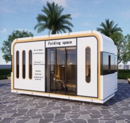 Foldable Capsule Space Pod Homes Apple House SPC Flooring