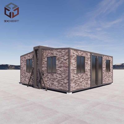 700mm Modern Prefab Folding House with Steel Structure