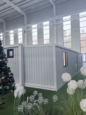 40ft Expandable Container Home with Customizable Interior Design, Seismic Performance Level 8, and Galvanized Steel Framework