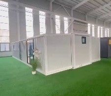 12kw Power Consumption 40ft Assembled Living Dwellings 72m2 Floor Area For Comfortable And Sustainable Living