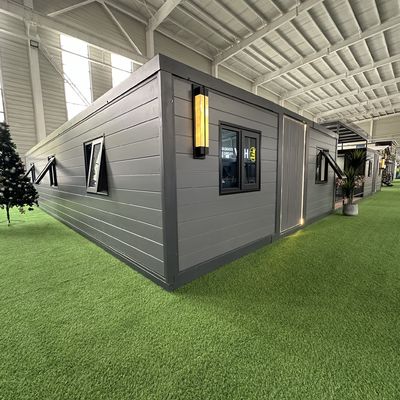 40ft Expandable Container Home with 12kw Power Consumption Electrical System and Circuit Breaker System for 3-6 People