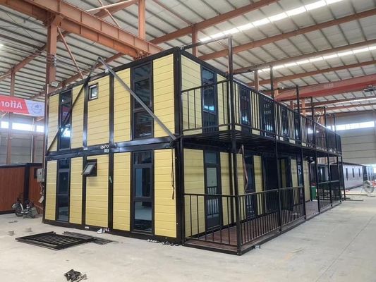 40ft Expandable Container Home with Customizable Interior Design 72m² Floor Area and Level 8 Seismic Performance