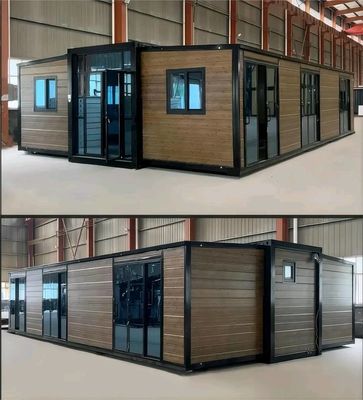 Aluminum Alloy Sliding Window 30FT Extendable Container House for Your Projects
