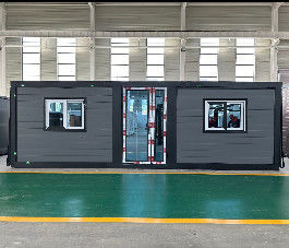 56 Square Meter Floor Area Expandable Container House with Polyurethane Foam Insulation L9000*W6220*H2480 Expanded Size