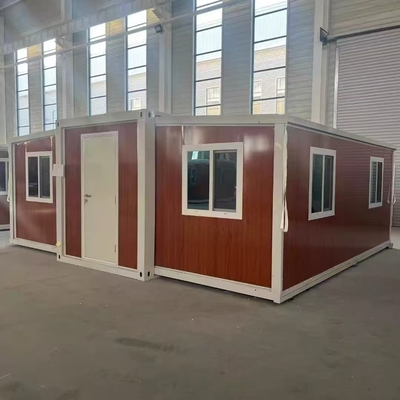 Modern Expandable Prefab Home 18.5 sqm Steel Frame Customizable